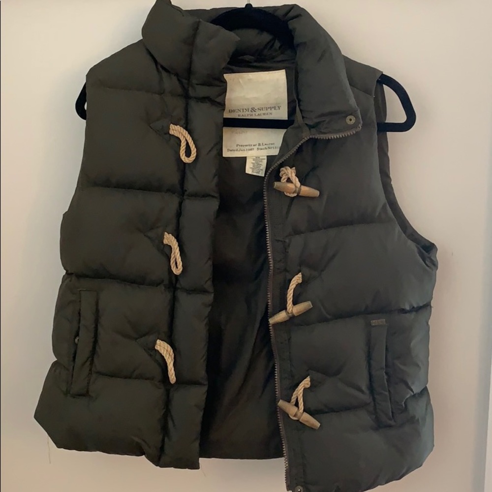 Ralph Lauren Women’s Olive Green Vest